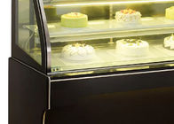 Refrigerador moderado da exposição do bolo 620W do vidro 1200mm