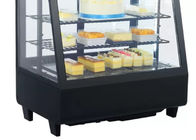 Refrigerador de aço inoxidável da mostra do bolo do líquido refrigerante 100L de R600a