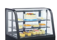 Refrigerador de aço inoxidável da mostra do bolo do líquido refrigerante 100L de R600a
