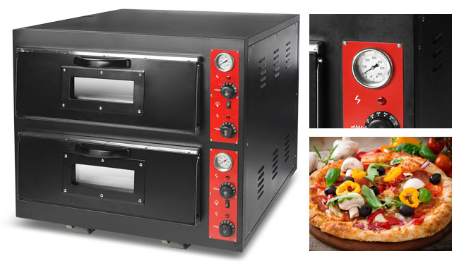 Fabricante comercial da pizza da cozinha do forno 4.5KW da pizza da plataforma elétrica do torradeira 1 do pão para o restaurante