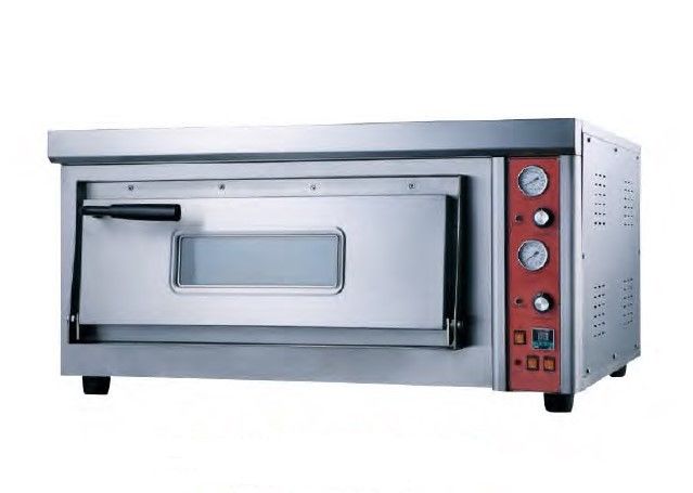 Alta temperatura comercial de Oven Stone Base Timer Controller da pizza do único gás da camada