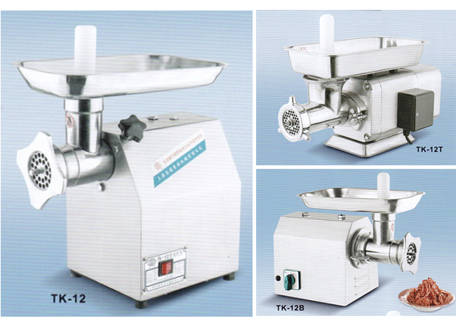 picadora de carne de aço inoxidável elétrica With Sausage Tube dos equipamentos da transformação de produtos alimentares 150KG/h meia