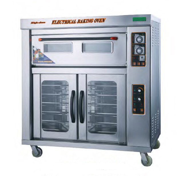 Controlador de temperatura 220V das bandejas da plataforma doze de Proofer da cozinha comercial elétrica do pão único