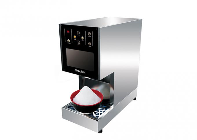 Os SS automáticos ordenham a máquina de Bingsu da neve/fabricante de gelo fino super da neve