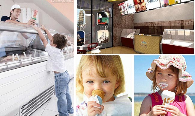 Da máquina de venda automática automática do gelado do homem de bem grande capacidade 20-25 (L/H)