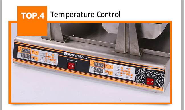 Equipamento durável da transformação de produtos alimentares do petisco, máquina quadrada principal dobro do waffle