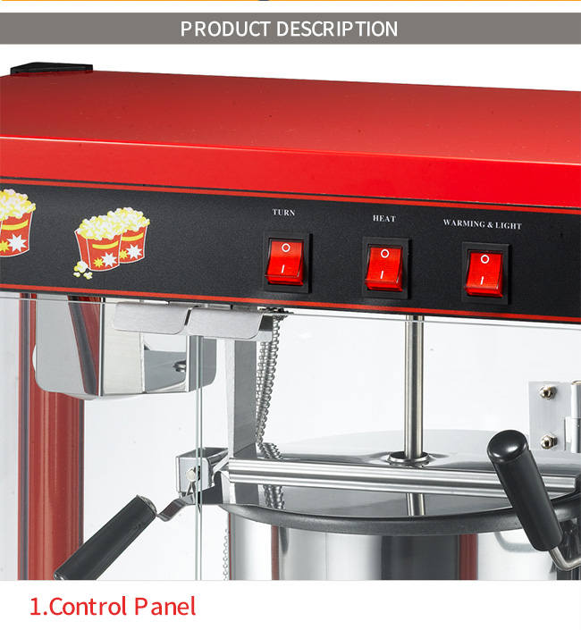 Fabricante comercial da pipoca da edição de luxo do equipamento da transformação de produtos alimentares do petisco