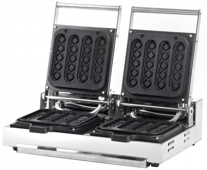 Do dobro de aço inoxidável do alimento de petisco do tampo da mesa equipamento francês de Procesing do queque