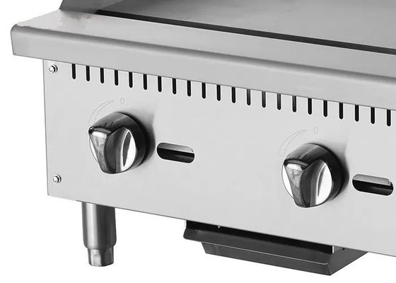 Grelhe a cozinha comercial do queimador 1220mm da carne 4 que cozinha o equipamento