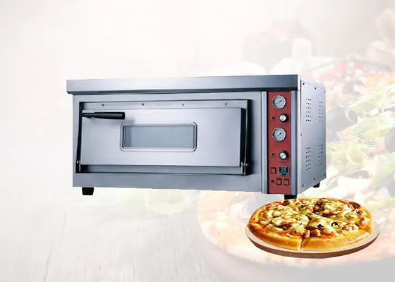 Único forno Tabletop comercial da pizza 60w da camada 1300mm