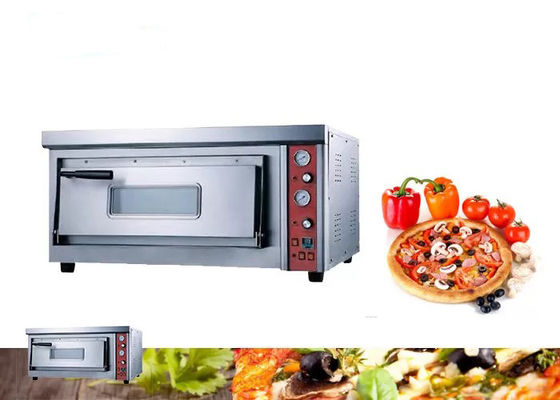 Único forno Tabletop comercial da pizza 60w da camada 1300mm