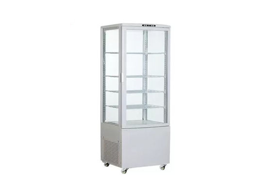 O líquido refrigerante 215L da eficiência elevada R134a bebe o refrigerador da exposição