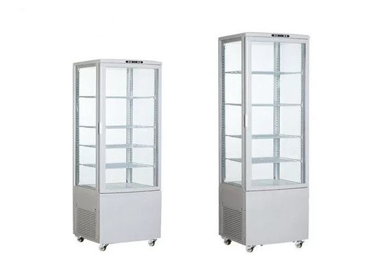 O líquido refrigerante 215L da eficiência elevada R134a bebe o refrigerador da exposição