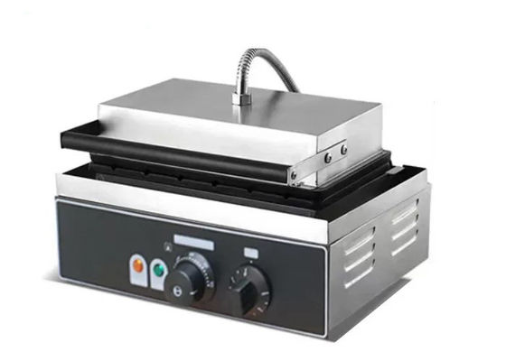 Fabricante de aço inoxidável do waffle do cachorro quente 1.55Kw de 390mm